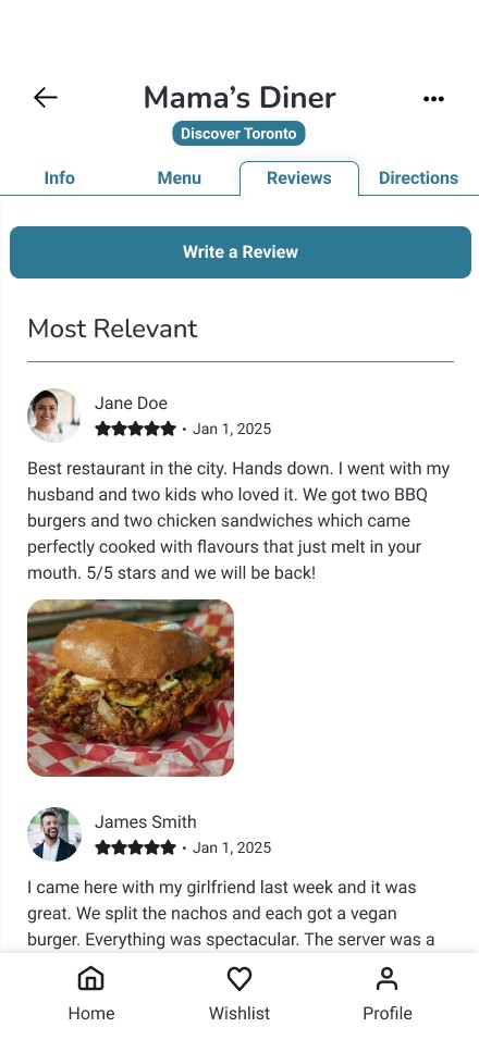 Reviews: the most relevant first, with photos