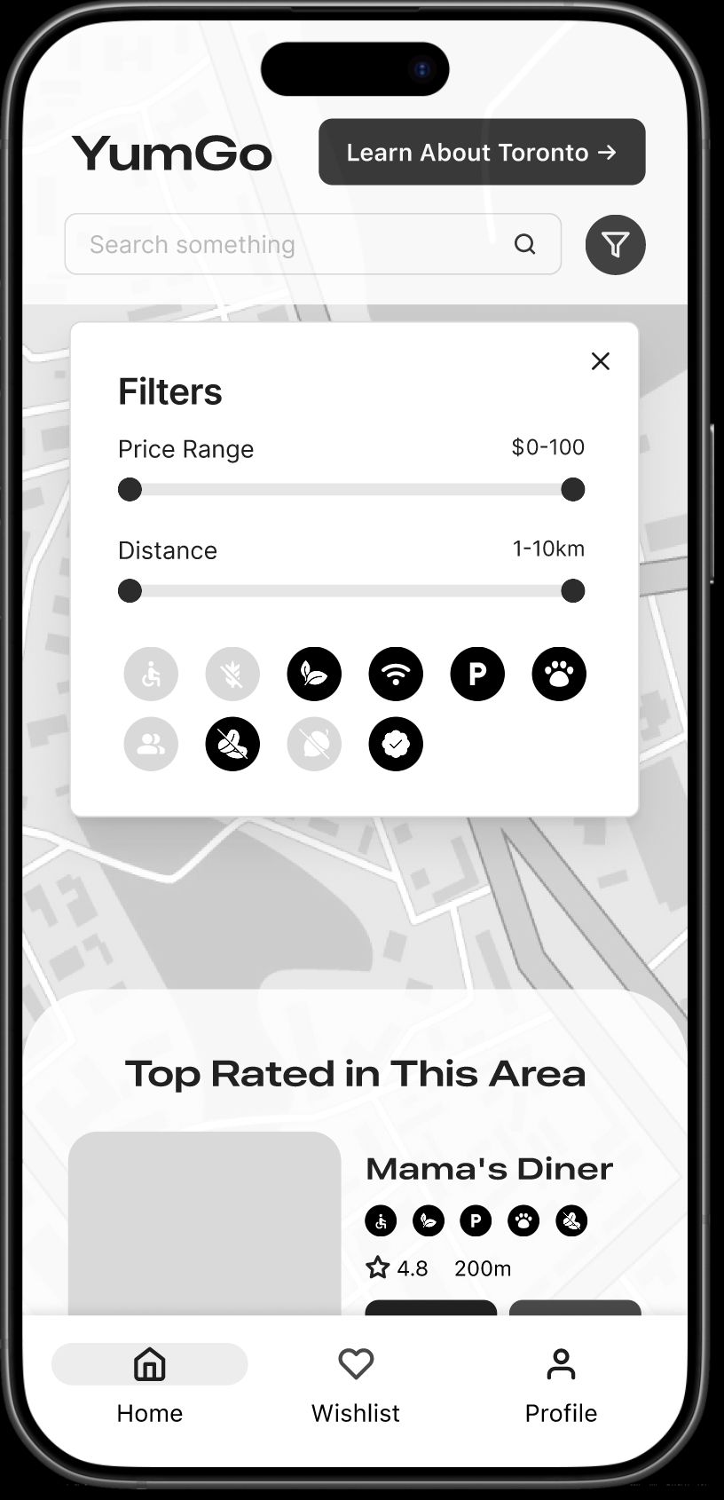 Initial version: not all filter buttons updated as expected